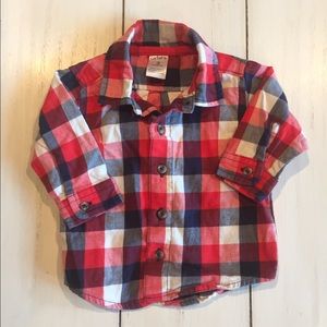 Carter's 3 month Lumberjack Flannel for Boys